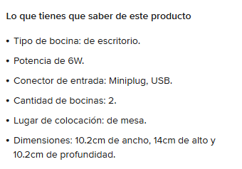 Parlantes Genius Sp-HF280 6w RMS Wood USB