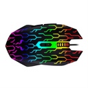 MOUSE GAMER RIOTORO URUZ Z5 LIGHTNING 4000DPI 6 BOTONES PROGRAMABLES 8 COLORES