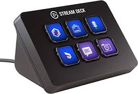 Stream Deck LCD Corsair 6 Teclas cubiertas de flujo