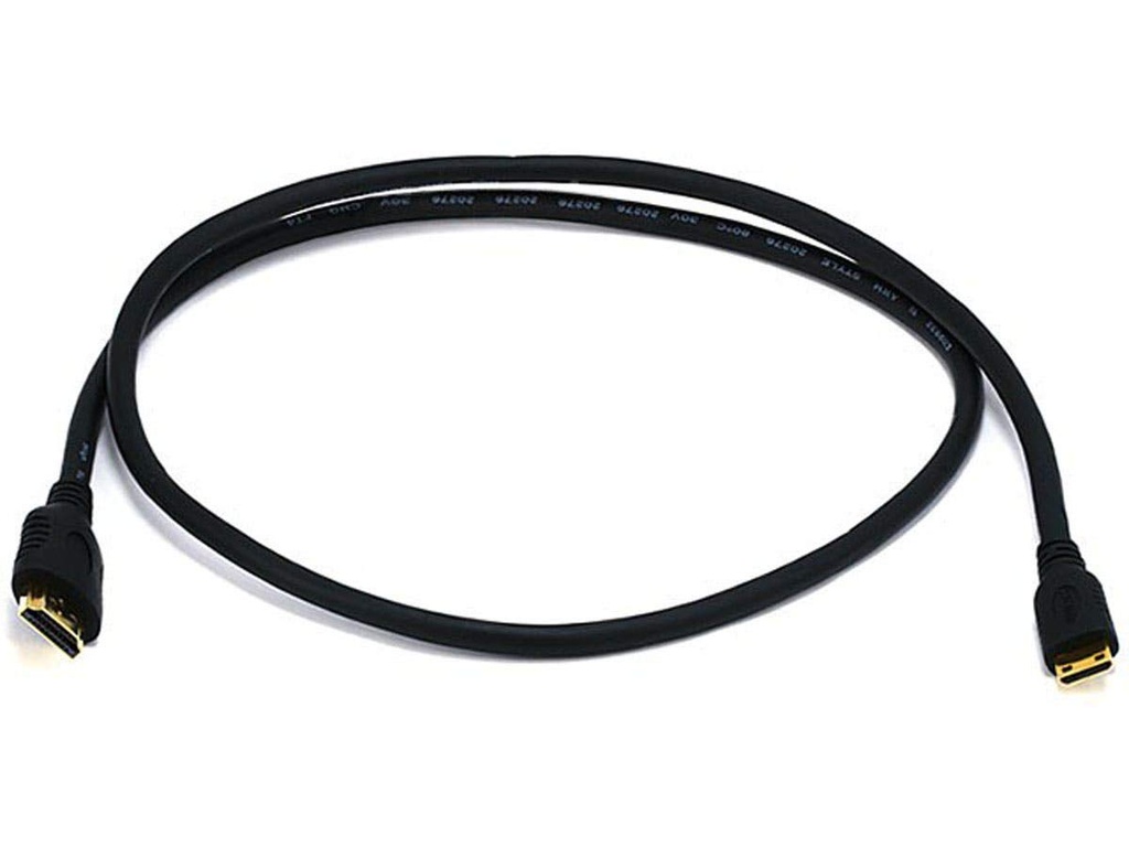 Cable HDMI too Mini HDMI HIGH SPEED 6FT BLACK IME-19865