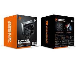 CPU COOLER Cougar Forza 50 Essential Enfriamiento por aire 1 fan LGA1700 AM4/AM5