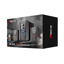 PARLANTE XTRIKE ME SK-612 USB RGB NEGRO