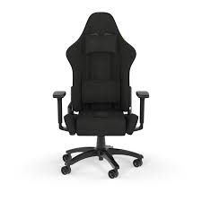 Silla Gamer Corsair TC100 RELAXED TELA BLACK/BLACK CF-9010051-WW