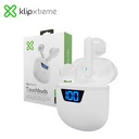 AUDIFONO + MICROFONO TOUCHBUDS KLIP XTREME KTE-006WH BLANCO IN EAR BLUETOOTH - IPX3 12HORAS