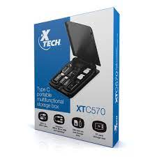 Adaptador Xtech Tipo C portable multifuncion XTC-570