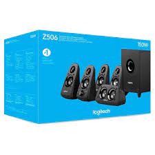 Parlantes Logitech 5,1 Z506 NEGRO 75w RMS 980-000430