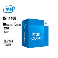 Procesador Intel Core I5-14400 14gen 2.50-4.70ghz nucleo - 16 Hilos 20mb Ddr5-4800 Uhd770 TDP 65w/148w FCLGA1700 14va Generacion