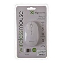 Mouse Optico Klip Xtreme KMW-335WH Blanco 2,4Ghz 4Btn 1000/1600DPI