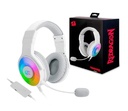 Audifono Gaming Redragon Pandora2 H350W-RGB1 White Stereo con adaptador de 1 a 2 3.5mm