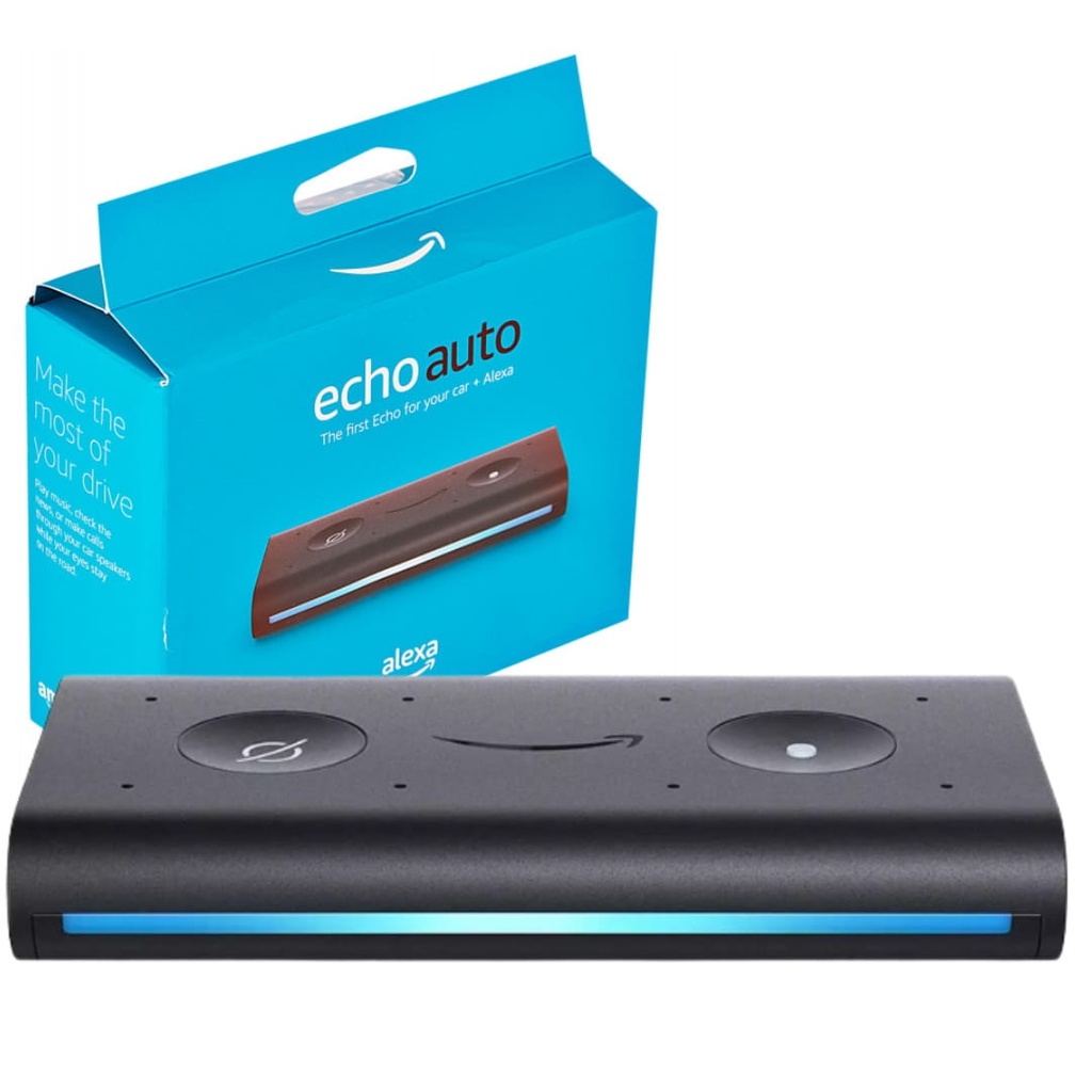 PARLANTE SMART ECHO AUTO CON ALEXA BLACK