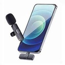 Microfono para Celular - Microfono doble wireless 2,40Ghz con entrada tipo C Q8