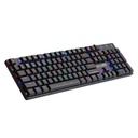 Teclado Armaggeddon Gamer MKA-1C NEX Mecanico Multicolor Black Linear Switch Red