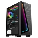 Case Gaming Gamemax PRISM /1*USB 3.0/2*USB 2.0/1*HDD/2*SSD/CHASIS NEGRO ATX/VIDRIO TEMPLADO/3*VENTILADORES INTERNO/SIN FUENTE