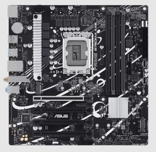 Mbo Asus Prime B760m-a Ax6 Lga-1700 Intel 14va. 4ddr5 Wifi Dp Hdmi 3m.2 12usb Pcie 4.0 Matx