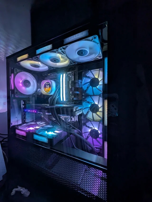 Case Corsair 4000 RS ARGB Modular Negro Temperad Glass MidTower USB-C 2USB-A CC-9011296-WW