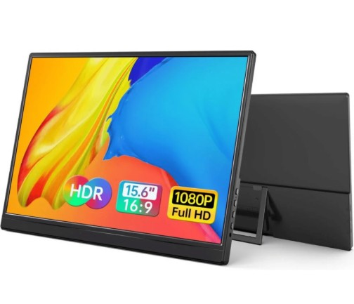 Monitor Ultra-slim Yxk 15.6pulg. Portable Full-hd Ips Usb-c Hdmi Black