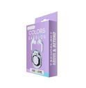 Audífono + micrófono UnnoTekno HS7508WT colors earbuds inalambricos TWS blanco