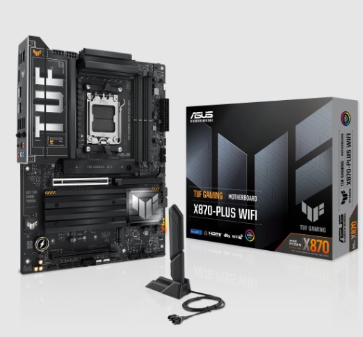MAINBOARD ASUS TUF GAMING X870-PLUS WIFI AM5 WIFI7 AURA SYNC