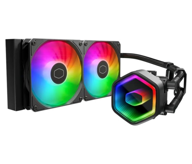 CPU COOLER CoolerMaster MasterLiquid 240 Core II ARGB Negro MLW-D24M-A18PA-R1