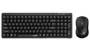 Teclado Genius LuxeMate + Mouse Q8100 inalambrico 2.4Ghz  31340019401