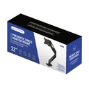 [LT4789] Soporte Para Monitor UnnoTekno TM8005BK Neumatico para monitores de  hasta 32"