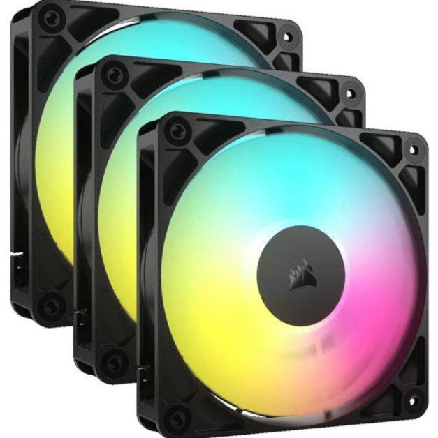 Cooler CORSAIR RS120 ARGB PWM 120mm Pack de 3 CO-9050181-WW