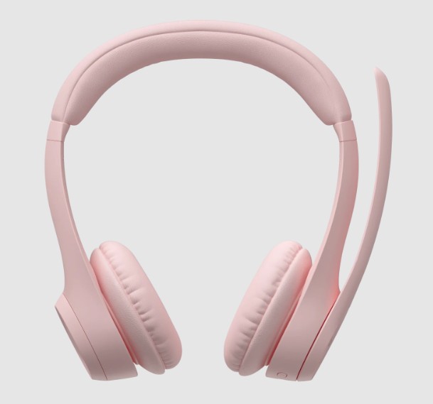 Audifono Logitech Zone 300 Bluetooth Rose Mic con supresion de ruido  981-001411
