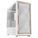 CASE ANTEC/FLUX WOOD WHITE MID TOWER 3X120MM IN FRONT 1X120MM REVERSE FAN 1X140MM REAR