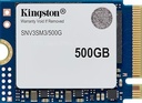 SSD Kingston NV3 M.2 de 500Gb NVME SNV3SM3/500G 2230  PCIe 4.0 x 4 NVMe 5000-3000MB-s