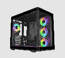 CASE COOLERMASTER Elite 600 Mid Tower Black ARGB  3x120mm Side Mount 1x120mm Rear 1 USB Tipo C