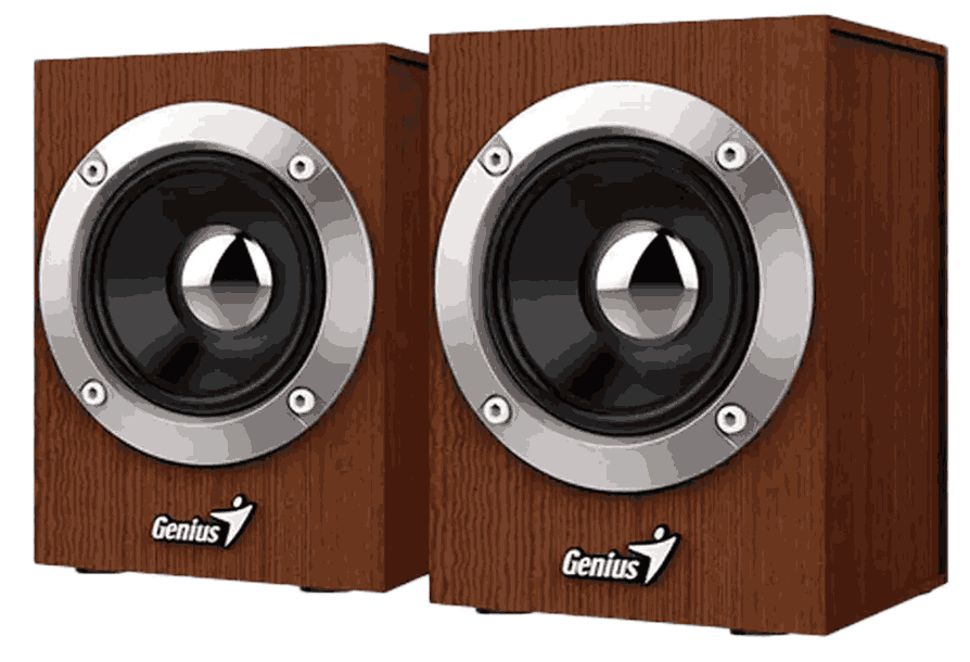 Parlantes Genius Sp-HF280 6w RMS Wood USB