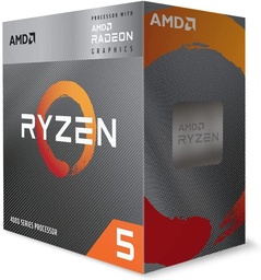 [LT3009] Procesador Amd Ryzen 5 5600G 3.9ghz up to 4,4Ghz 6core 12hilos 16mb Am4 Cache 65w 7nm Box Con Video Radeon™ Graphics 7nucleos