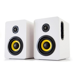 [LT3927] Parlantes Thonet y Vander Vertrag Bluetooth 2.0 46w Weiss Skin HK096-03274 Blanco