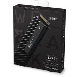 [LT4094] SSD Western digital Black SN750 500gb M.2 Int NVMe Hotsink  WDS500G3XHC-00SJG0