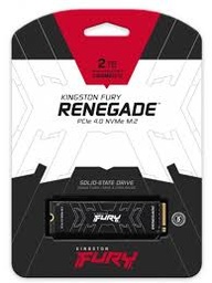 [LT4101] SSD Kingston Fury Renegade M.2 de 2TB NVME PCIe 4.0 7300/6000 MB/s en lectura/escritura SFYRS/2000G