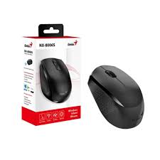 [LT4232] Mouse Genius NX-8000S Wireless Silent Negro BlueEye USB 1200dpi