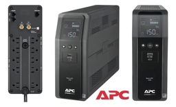 [LT4459] UPS APC BR1500M2-LM INTERACTIVO 120V Pantalla LCD  1,5Kva 900vatios