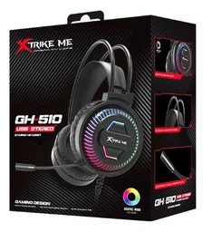 [LT4473] Audifono Gaming Xtrike-Me GH-510 Sonido Stereo Altavoz 50mm Microfono Omnidireccional