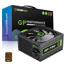 [LT4607] Fuente de Poder Gamemax GP-750 750W 24P-8Pin 110-240V 80 Plus Bronce 216206500008