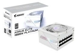 [LT4632] Fuente de Poder Gigabyte Aorus Elite 1000W Platinum White Full Modular GP-AE1000PM PG5 ICE