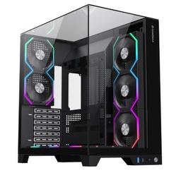 [LT4685] Case Gaming Gamemax Infinity Pro Black ATX con Vidrio Templado y USB tipo C