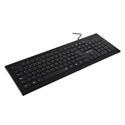 [LT4743] Teclado Quasad QK-440C Black con teclas multimedia USB