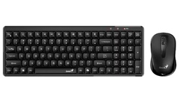 [LT4769] Teclado Genius LuxeMate + Mouse Q8100 inalambrico 2.4Ghz  31340019401