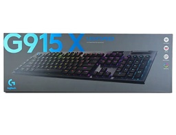 [LT4793] Teclado Logitech Gaming G915 X LIGHTSPEED Wireless RGB LP Mechanical Grafite 920-012670