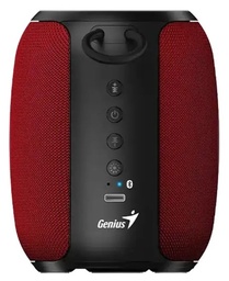 [LT4805] Parlante Genius Sp-915BT Portable Bluetooth 5.3 RGB Lighting 5Watts RMS Red/Black USB-C 31730052403