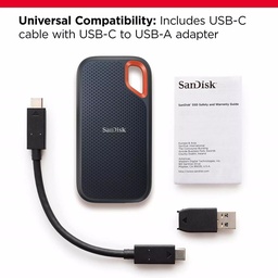 [LT4874] Sdd Externo Sandisk Extreme 2Tb Black Read 1050/1000 Write SDSSDE61-2T00-G25