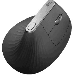 [LT5050] Mouse Logitech MX Vertical Negro Ergonomico Easy Switch Flow Unifying Bluetooth USB Recargable  910-005449