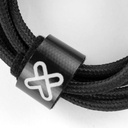 Cable USB KlipXtreme 2 EN 1 con Conector Lightning y Micro USB a USB Tipo A  KAC-210BK