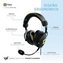 Audifono Gaming Thonet & Vander VX700 USB Sonido 7,1 Efecto Surround LED PS4 PS5 y Pc/Mac HK 096-03571