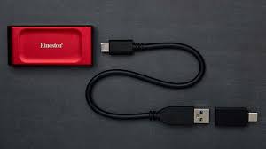 SSD Kingston Externo XS1000 2Tb Usb Type C / USB 3,2 Gen 2 1050/1000 MB/s en lectura/escritura  SXS1000/2000G